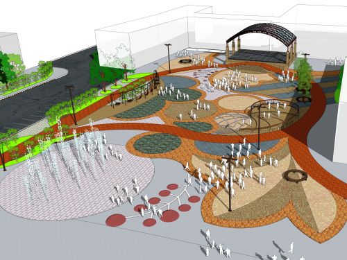 В Ачинске определен подрядчик на выполнение реновации городской площади ДК