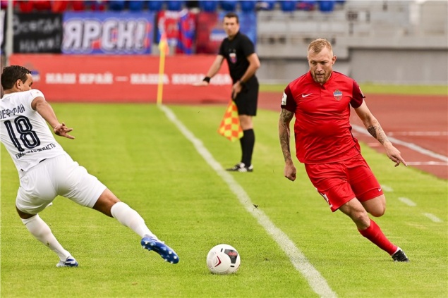 Красноярский ФК «Енисей» обыграл «Крылья Советов»