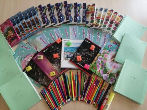 В Ачинске продолжается сбор благотворительной помощи в рамках акции «Помоги пойти учиться»