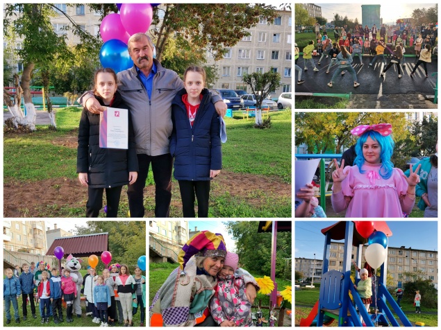 Сегодня в Ачинске сразу два двора отпраздновали свое благоустройство