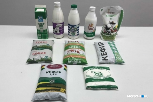 Из десяти видов красноярского кефира только четыре оказались в порядке