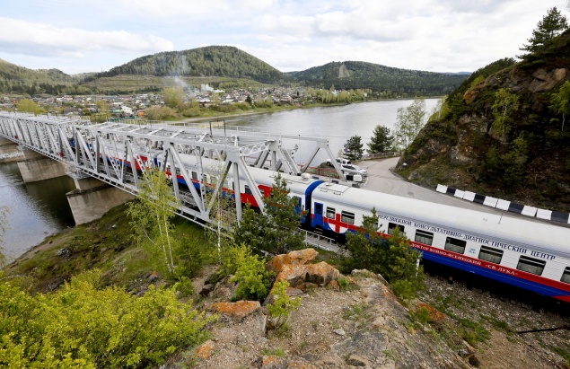 Поезд здоровья отправится в южные районы Красноярского края