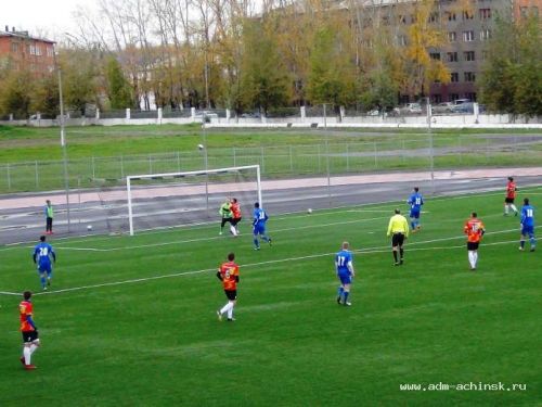 Завтра в Ачинске состоится шестой тур Чемпионата Красноярского края по футболу