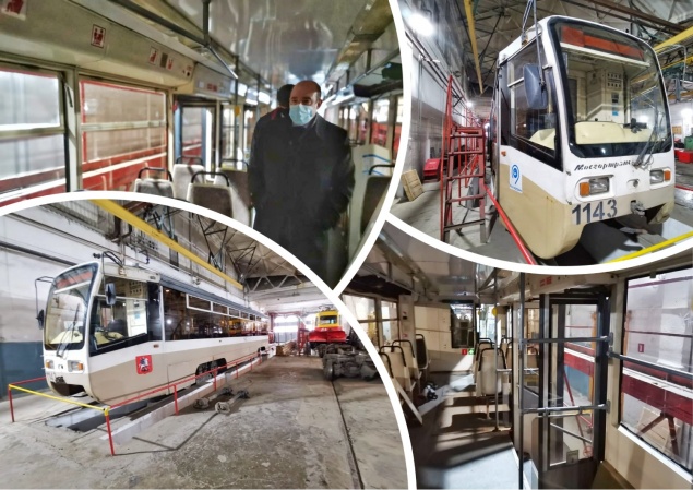 Первые трамваи из Москвы доставлены в Ачинск