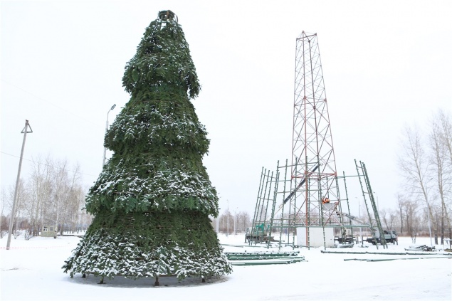 В Красноярске назвали дату открытия главной городской ёлки и раскрыли тему ледового городка