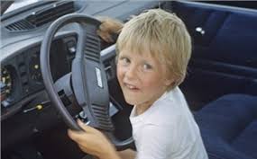 В Шушенском районе полиция поймала 10-летнего мальчика за рулем