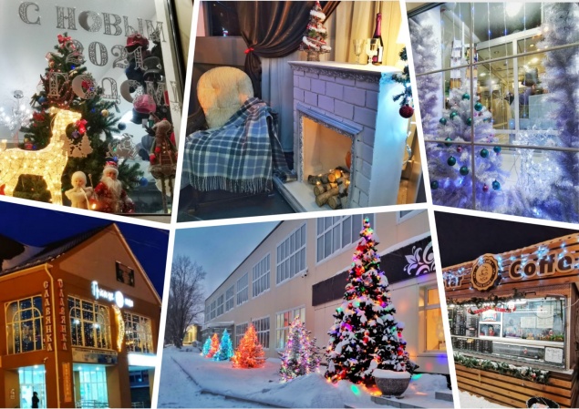 В Ачинске подвели итоги конкурса на лучшее новогоднее оформление