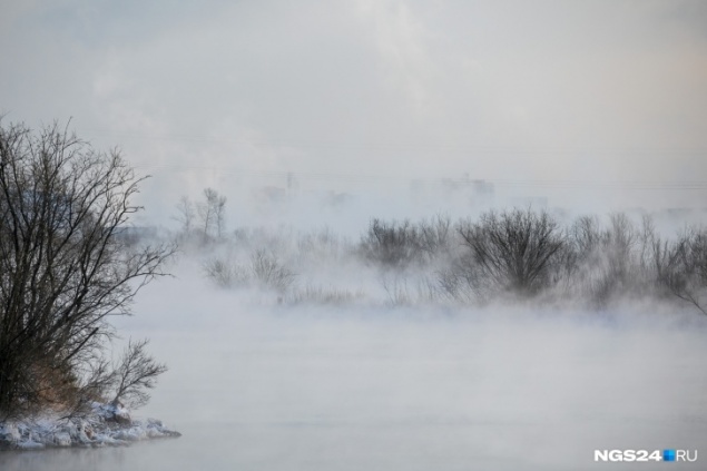 В Красноярск пришло потепление. Днем будет всего -25