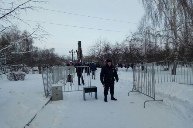 Красноярская полиция предупредила об ответственности за участие в несанкционированной акции 23 января