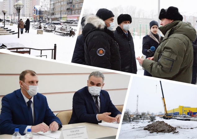 Сегодня Ачинск с рабочим визитом посетил министр строительства Красноярского края Сергей Козупица