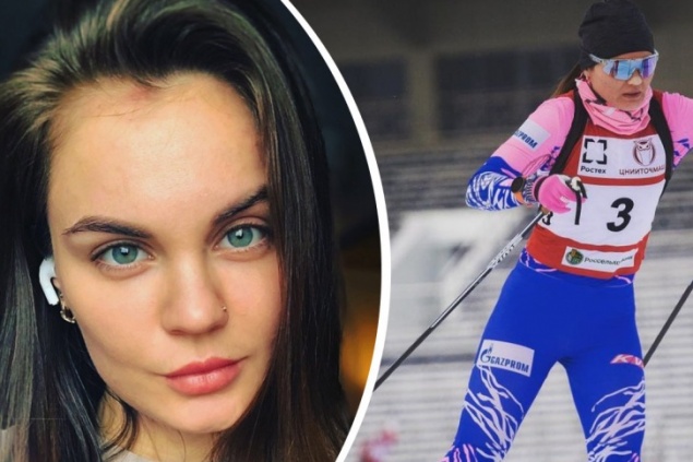 Красивая биатлонистка из Красноярска в составе сборной России выиграла золото на этапе Кубка IBU
