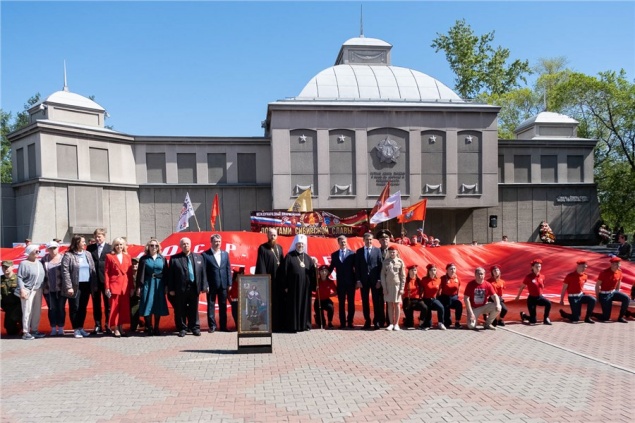 Митрополит благословил участников патриотического автопробега «Красноярск — Брест»