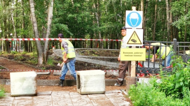 С 20 июля для обеспечения безопасности ачинцев доступ в парк Победы будет временно ограничен