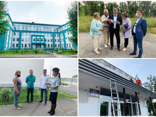 Депутаты совместно с Общественным советом при МО МВД России «Ачинский» продолжают инспектировать образовательные учреждения перед началом учебного года