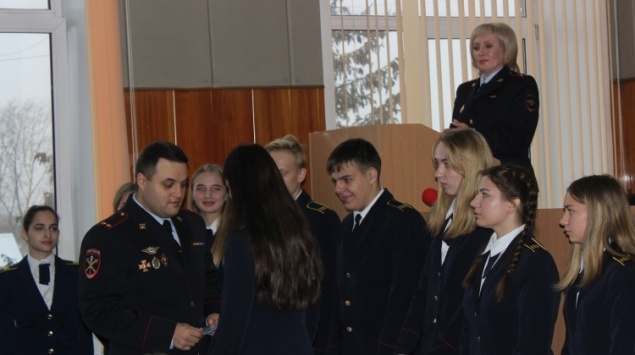 Первый раз в полицейский класс