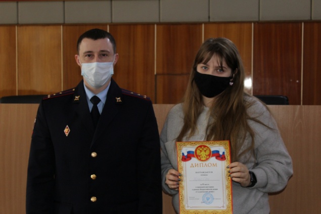 В отделе полиции Ачинска состоялась встреча студентов с заместителем начальника ведомства