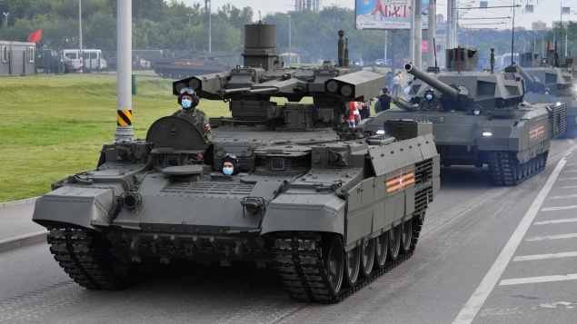 Российские военные применили на Украине «Терминаторы»