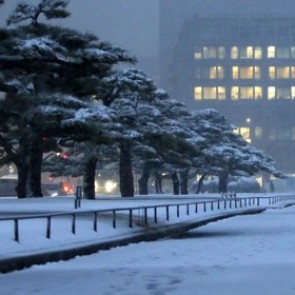 Из-за снегопадов в Японии погибли десять человек