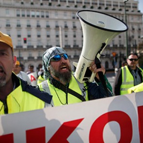 В Греции началась общенациональная забастовка