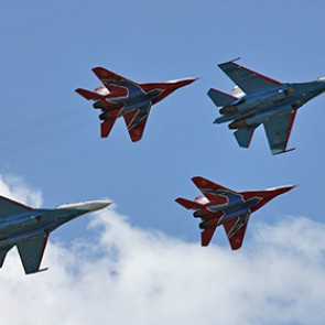 «Русским витязям» запретили участвовать в швейцарском авиашоу