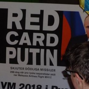 Украинские болельщики устроили драку перед матчем Швеции и России