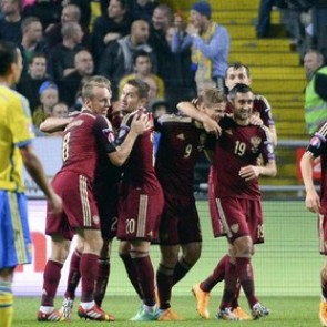 Сборная России сыграла вничью с Швецией