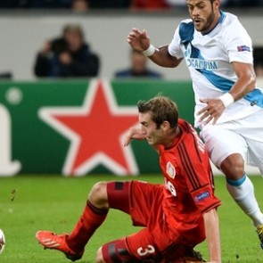 «Зенит» потерпел поражение от «Байера» в Лиге чемпионов