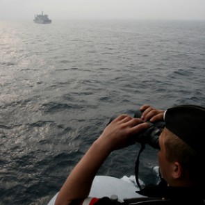 В Азовском море зафиксировали мощный газовый выброс