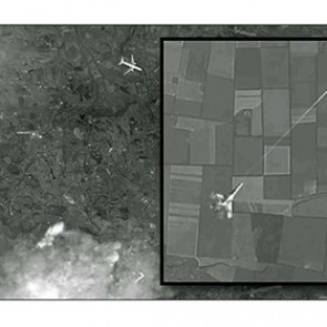 «Первый канал» показал спутниковые снимки атаки истребителем гражданского самолета