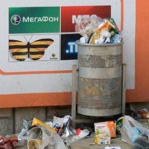 В Подмосковье собрались штрафовать за крупный мусор в урнах