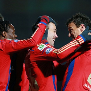 ЦСКА выиграл первый матч года