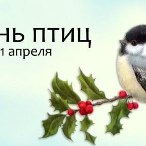 Международный день птиц - 1 апреля