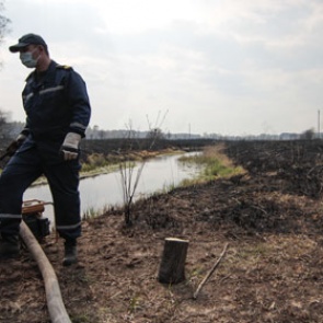 Россия предложила Украине помощь в тушении пожара в зоне Чернобыля