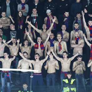 ЦСКА получил штраф за баннер Animal Planet на игре с «Анжи»