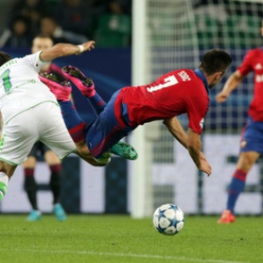 ЦСКА проиграл «Вольфсбургу» в стартовом матче Лиги чемпионов