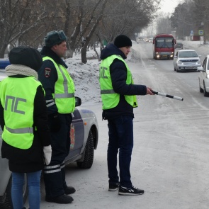 Студенческий десант высадился в ачинской Госавтоинспекции