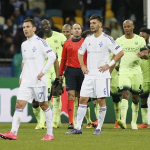 Киевское «Динамо» проиграло «Манчестер Сити» в плей-офф Лиги чемпионов