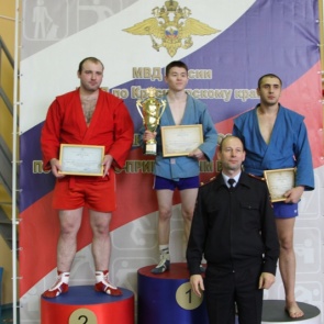 Ачинские спортсмены стали призерами в лично-командном чемпионате ГУ МВД России по самбо