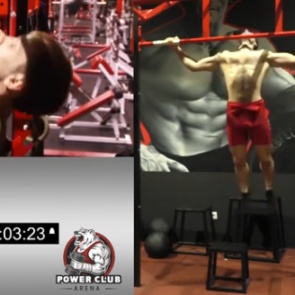 Российский спортсмен побил мировой рекорд по подтягиваниям