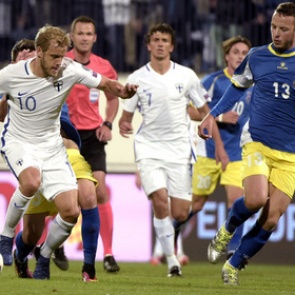 Сборная Косово сыграла вничью с финнами в первом официальном матче в истории