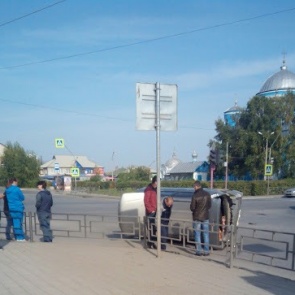 ДТП около здания администрации в Ачинске