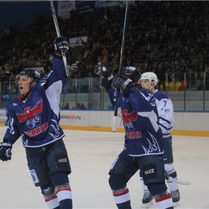 Хоккеисты «Сокола» уступили подмосковному «Динамо»