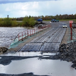 Понтонный мост в Ачинске планируют закрыть 25 октября