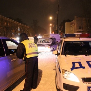 Дорожные полицейские проверили автолюбителей на трезвость