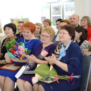 В музейно-выставочном центре сегодня чествовали работников культуры Ачинска