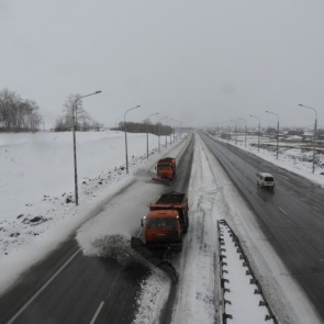Ухудшение погоды со снегом и дождем ожидается на краевых трассах