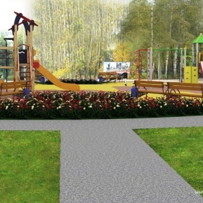 Ачинцам презентовали проект благоустройства парка Победы