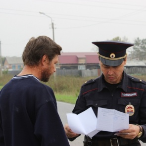 Сотрудники полиции в Ачинске проводят операцию «Жилой сектор»