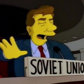 Украина потроллила Россию гифкой из «Симпсонов»