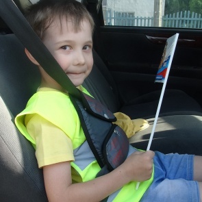 Госавтоинспекторы и родители призвали водителей соблюдать правила перевозки детей